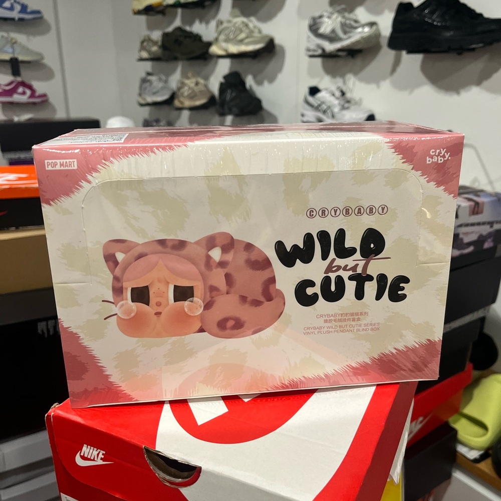 Authentic POP MART Crybaby Wild But Cutie Vinyl Plush Pendant Single Blind Box